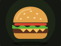 Avocado chicken burger